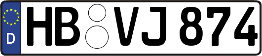 HB-VJ874