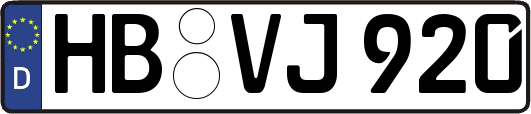 HB-VJ920