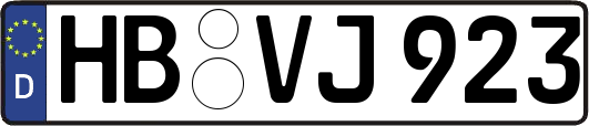 HB-VJ923