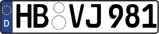 HB-VJ981