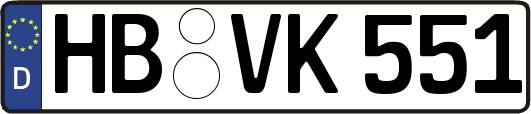 HB-VK551