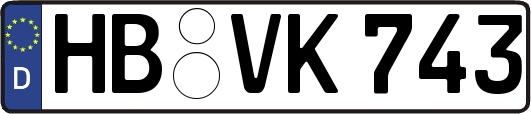 HB-VK743