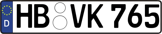 HB-VK765