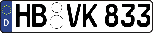 HB-VK833