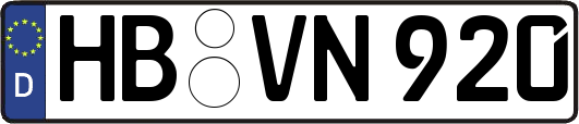 HB-VN920