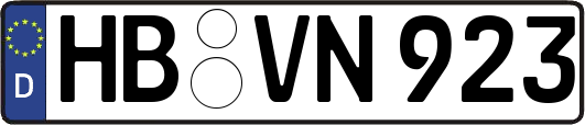 HB-VN923