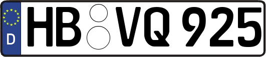 HB-VQ925