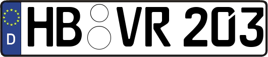 HB-VR203