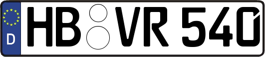 HB-VR540