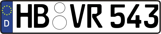 HB-VR543