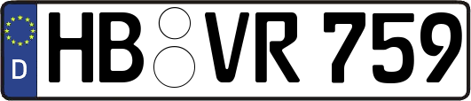 HB-VR759
