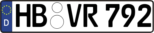 HB-VR792