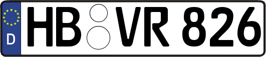 HB-VR826