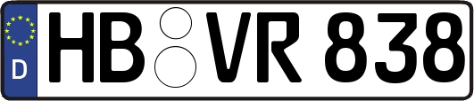 HB-VR838