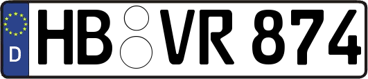 HB-VR874