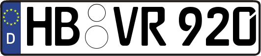 HB-VR920