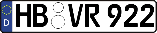 HB-VR922
