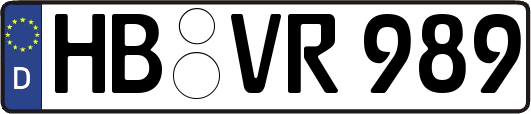 HB-VR989
