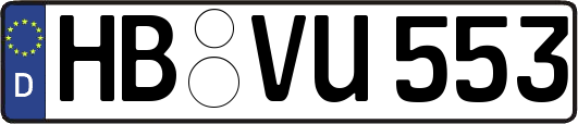 HB-VU553