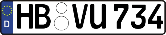 HB-VU734