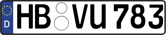 HB-VU783