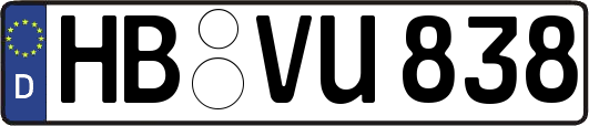 HB-VU838