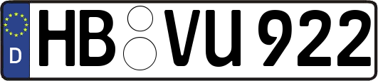 HB-VU922