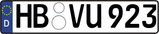HB-VU923