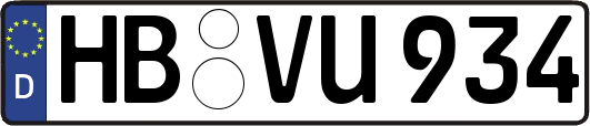 HB-VU934