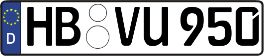 HB-VU950