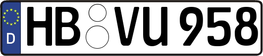 HB-VU958