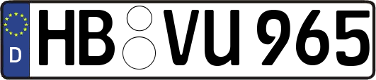 HB-VU965