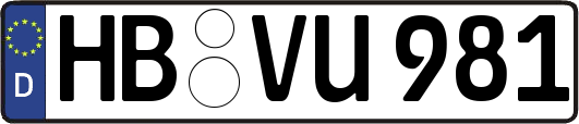 HB-VU981