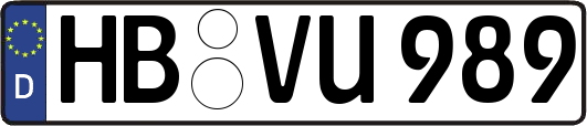 HB-VU989