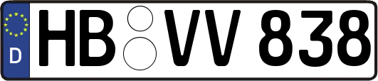 HB-VV838