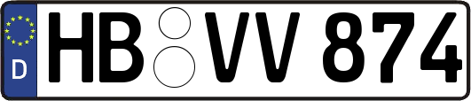 HB-VV874