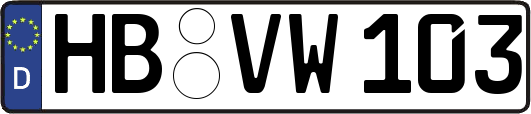 HB-VW103