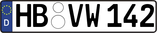 HB-VW142