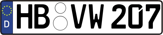 HB-VW207