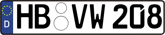 HB-VW208