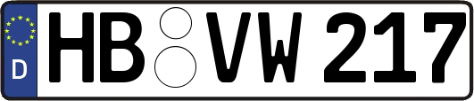 HB-VW217