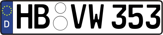 HB-VW353