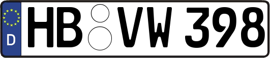 HB-VW398
