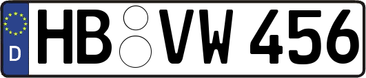 HB-VW456