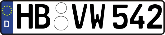HB-VW542