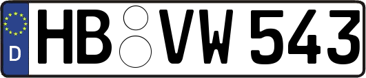 HB-VW543