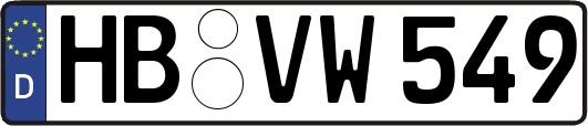 HB-VW549