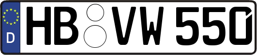 HB-VW550
