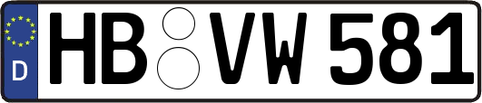 HB-VW581