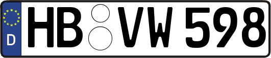 HB-VW598